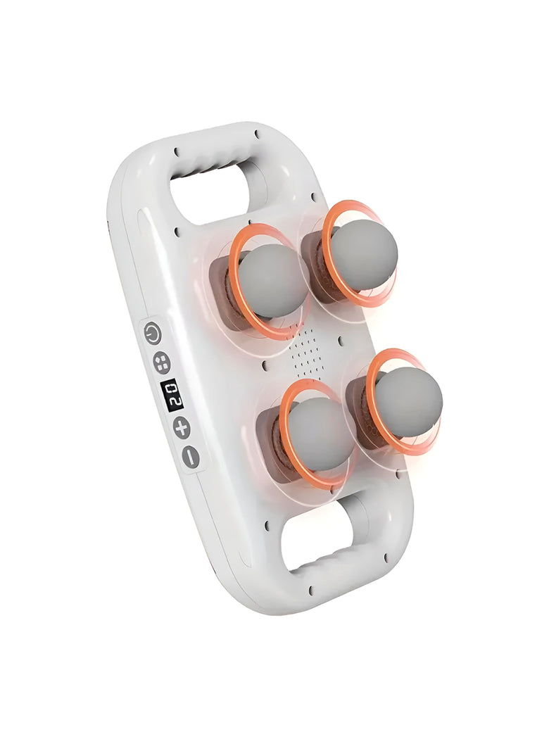 Massageador Corporal Elétrico Aparelho Muscular 4 Cabeças