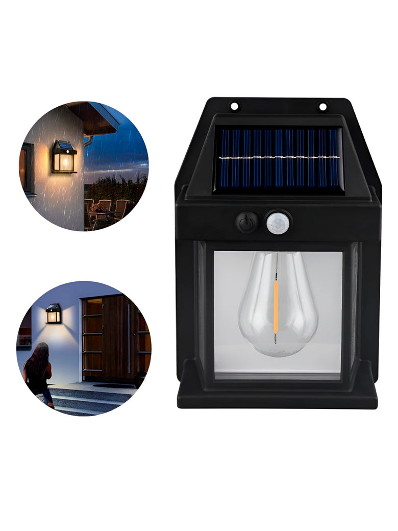 Luminária Estilo Arandela Iluminação Externa Led Solar