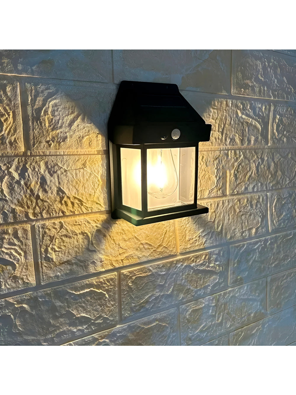 Luminária Estilo Arandela Iluminação Externa Led Solar