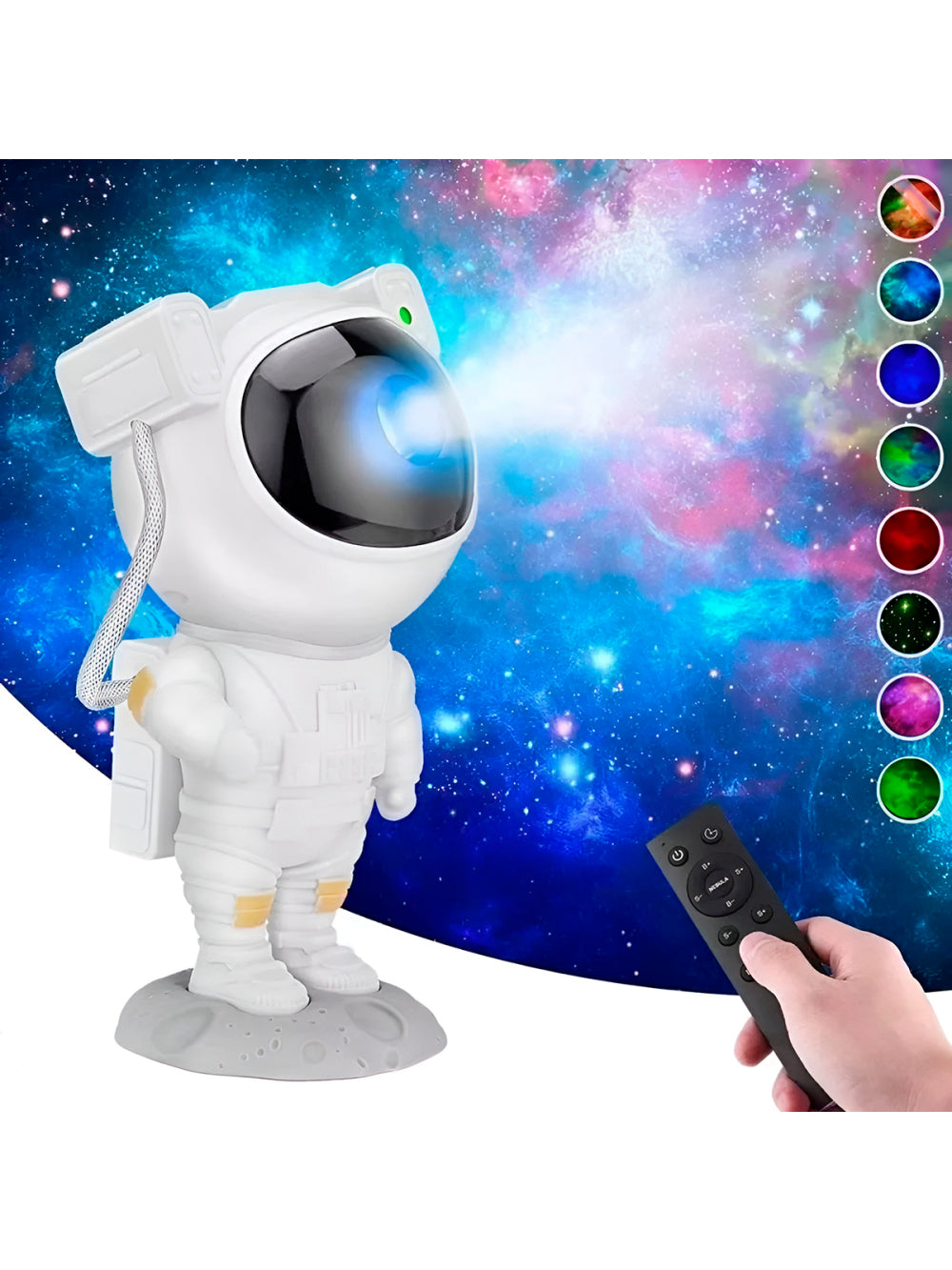 Projetor Luminária Abajur Estrelado Led Decoração