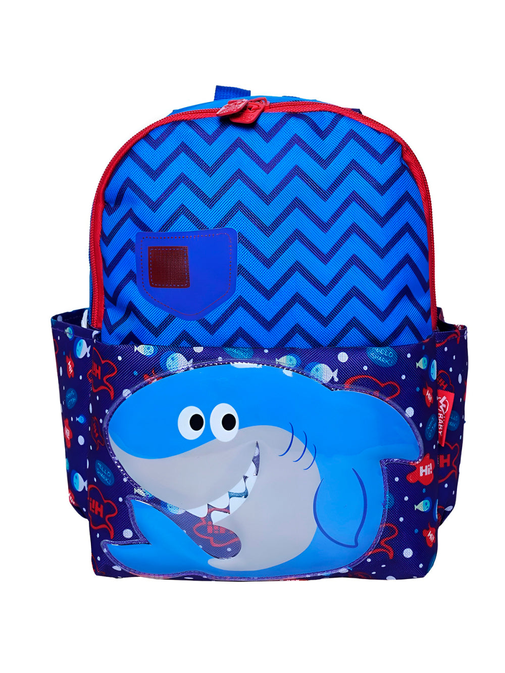 Mochila Infantil Baby Bichinhos Estampas Variadas Estampa:Tubarão