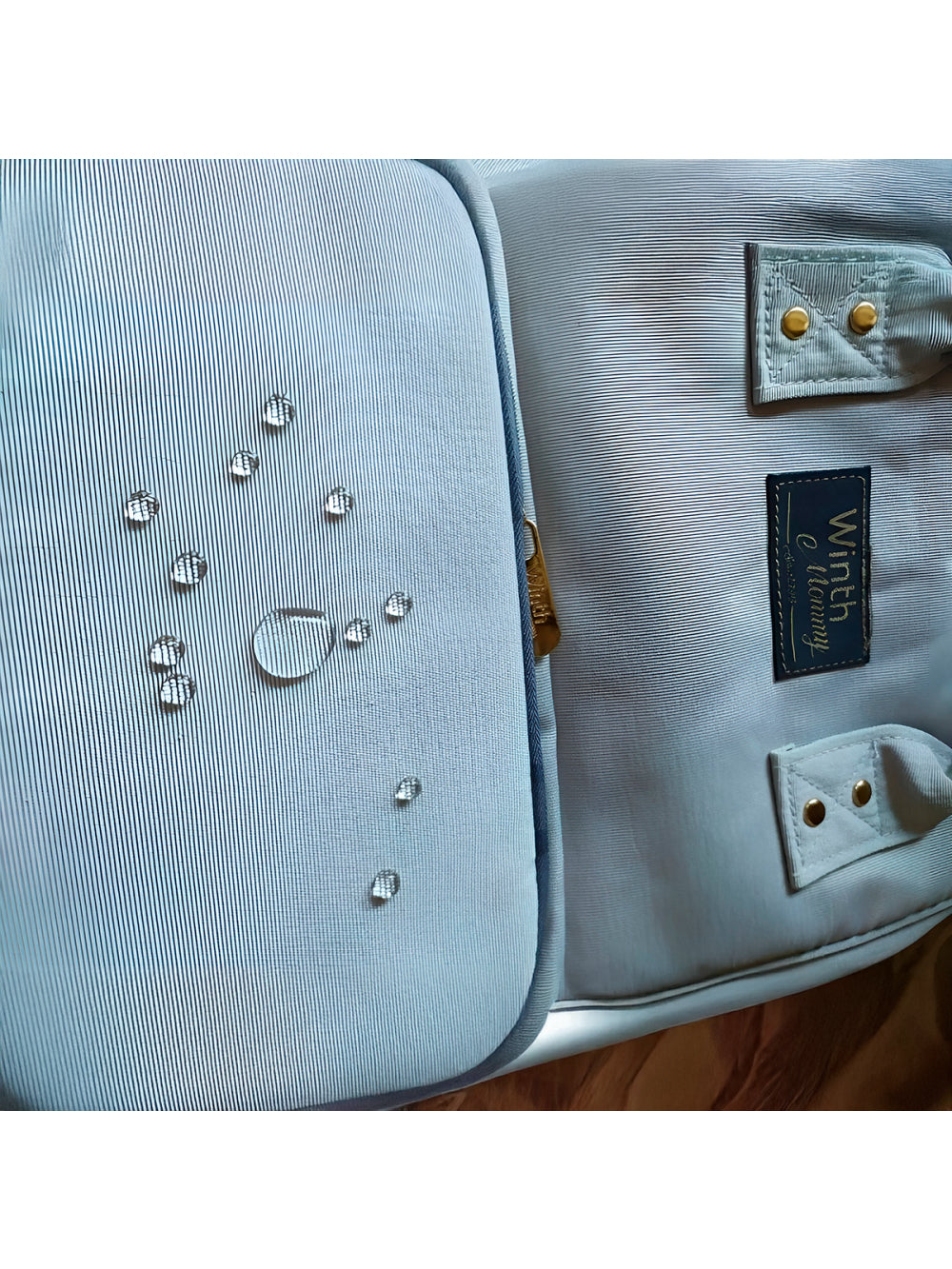 Mochila Maternidade Impermeável Multifuncional Bebê Cor:Preto