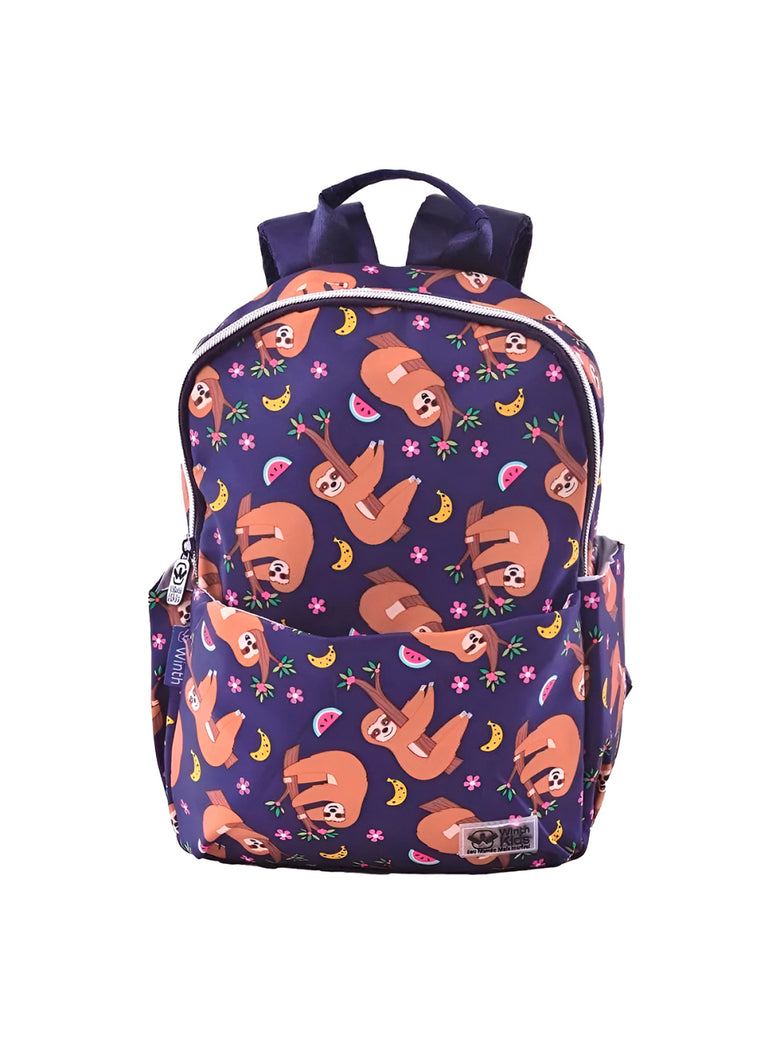 Mochila de Costas Infantil Bichinhos Criança Escola Estampa:Bicho Preguiça