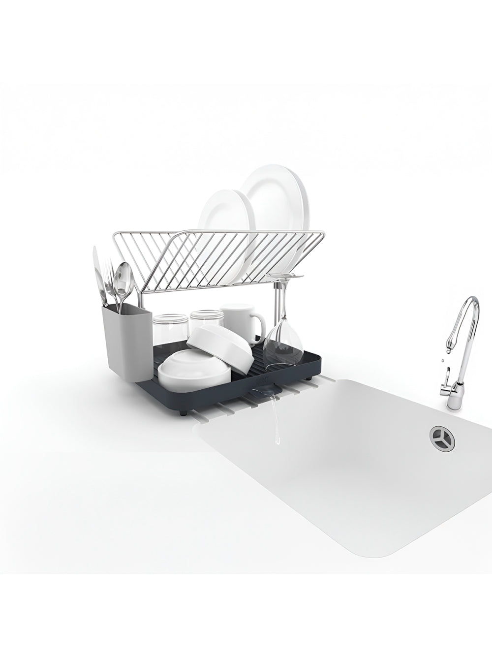 Escorredor Organizador Multifuncional Cozinha Pia Utensílios