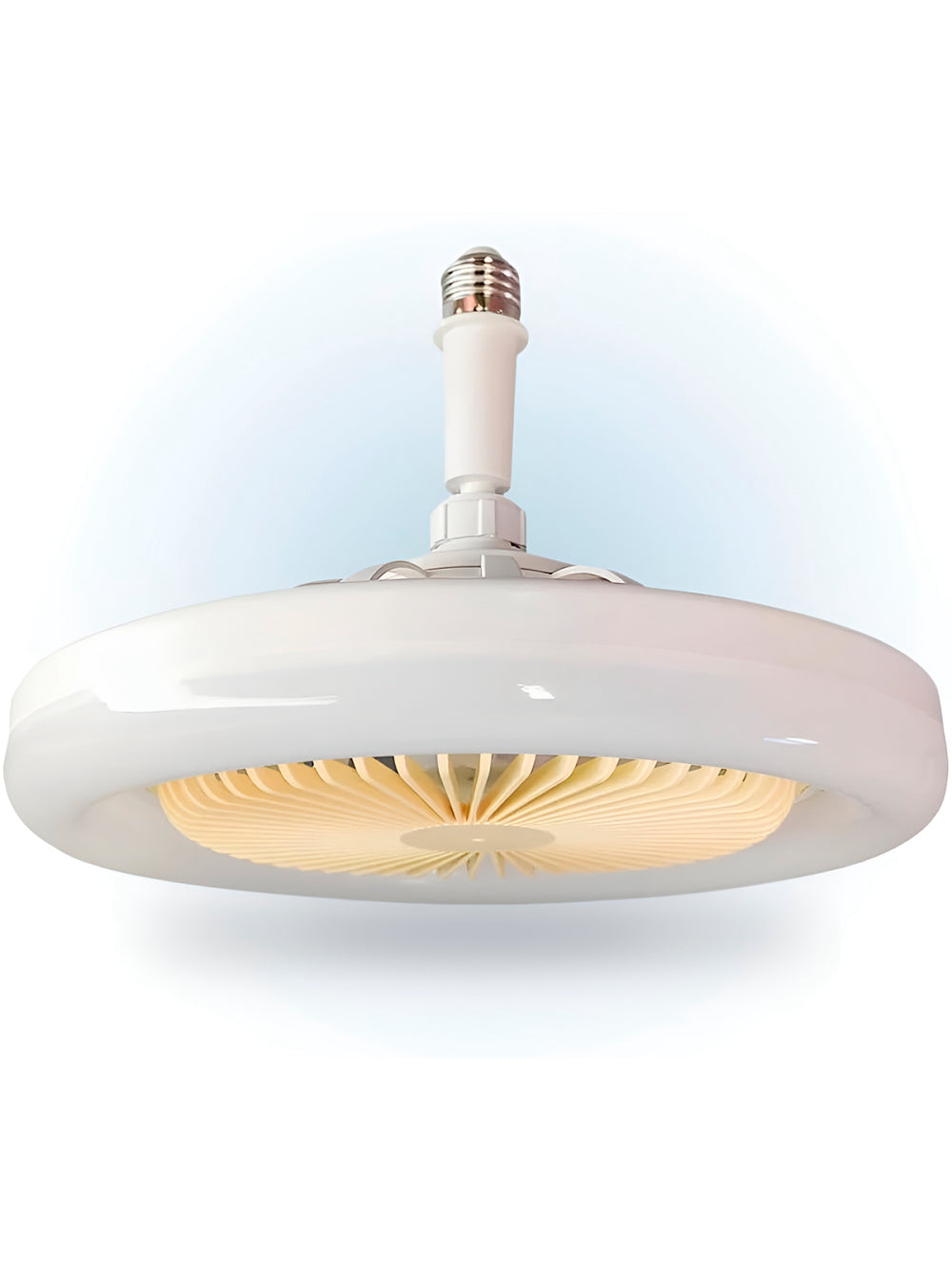 Luminária Ventilador de Teto Luz LED Quarto Sala Iluminação