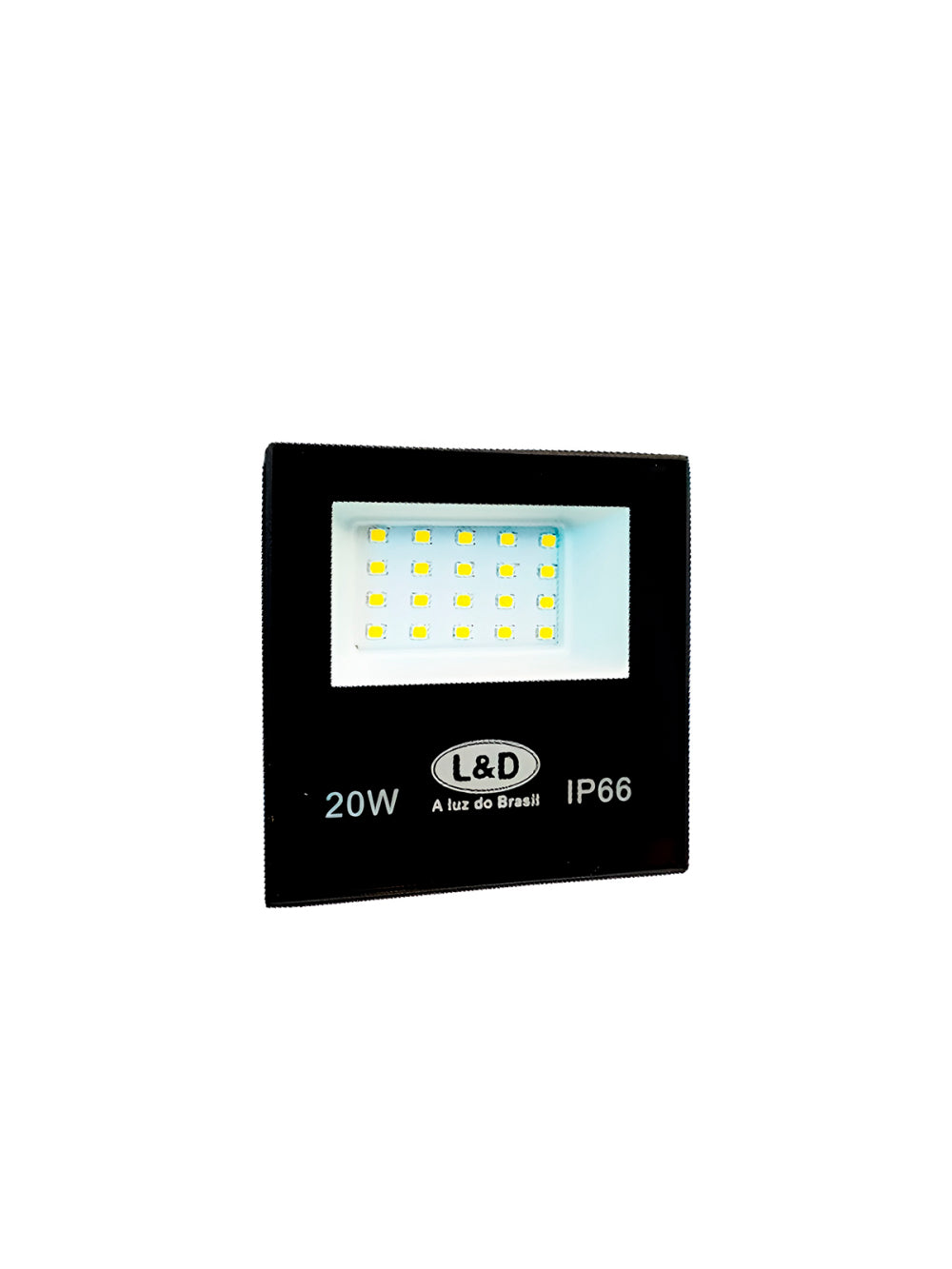 Holofote Refletor LED Slim 20W Bivolt Iluminação Luz