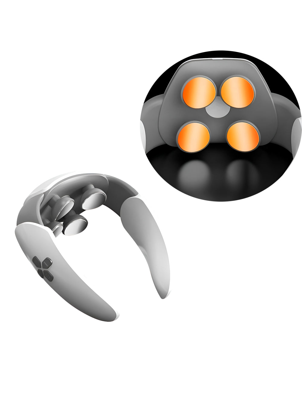 Massageador Elétrico Portátil Cervical Pescoço Alívio