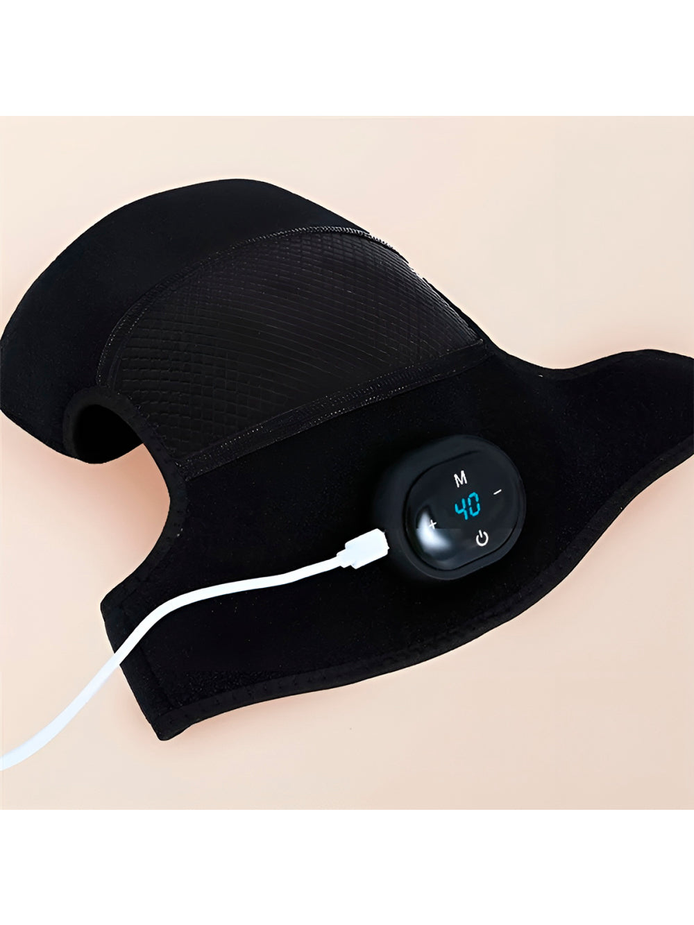 Joelheira Massageador Elétrico Aquecimento Vibração Alívio