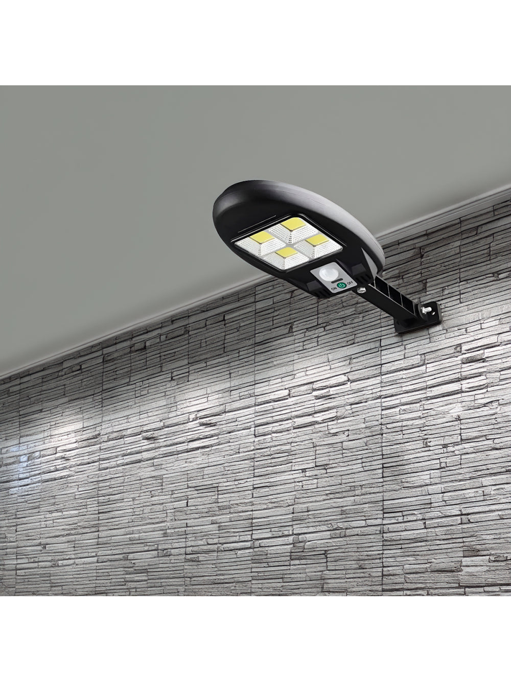 Luminária Lâmpada Solar LED com Sensor de Movimento