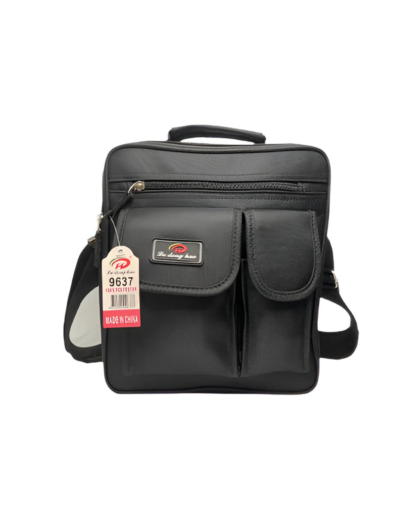 Bolsa Executiva Masculina com Alça Pasta Prática Cor:Marrom