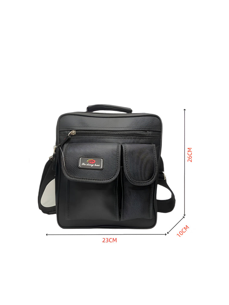 Bolsa Executiva Masculina com Alça Pasta Prática Cor:Marrom