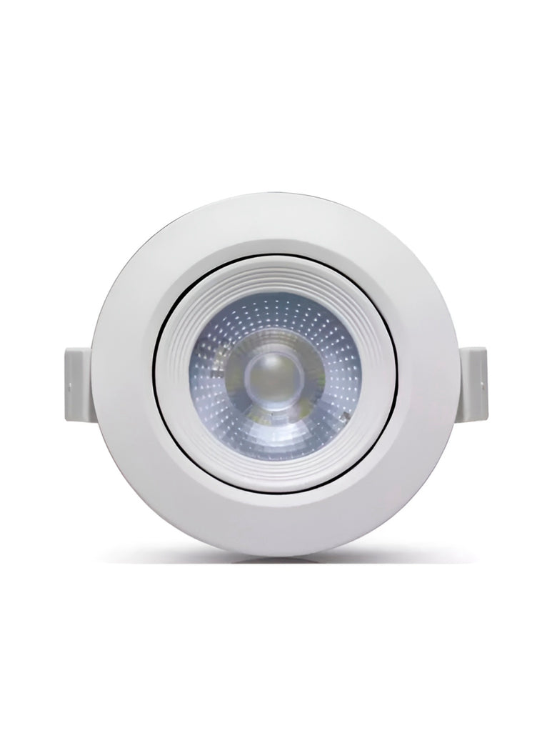 Luminária Spot Luz LED Redondo Luz Fria Iluminação 3W