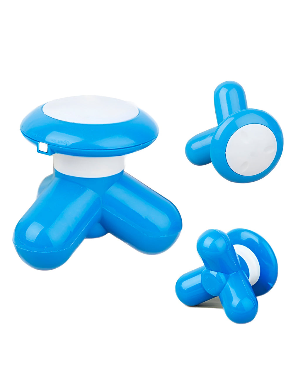 Mini Massageador Corporal Portátil Recarregável USB Pilha