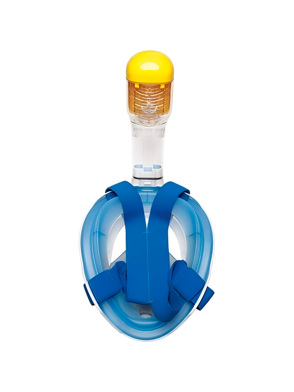 Máscara de Mergulho com Snorkel Central Piscina Natação Cor:Azul