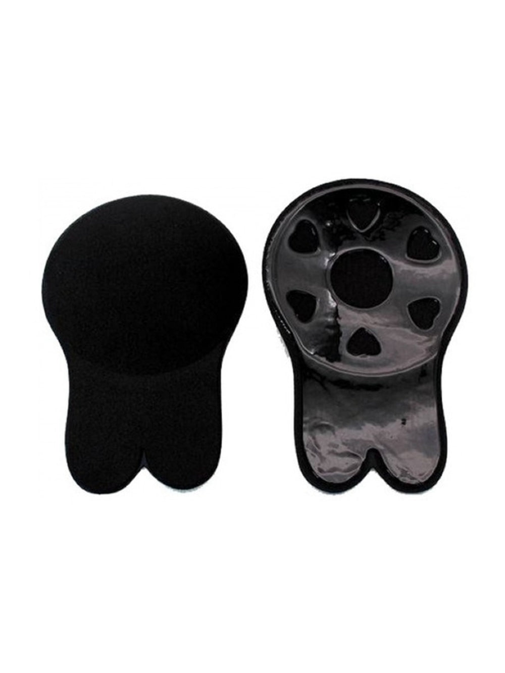 Sutiã Adesivo Levanta Seio Invisible Pushup Orelha De Coelho Preto Cor:XG