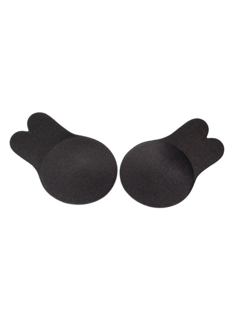 Sutiã Adesivo Levanta Seio Invisible Pushup Orelha De Coelho Preto Cor:XG