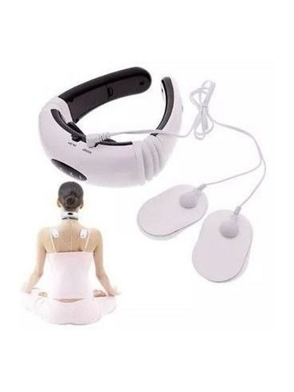 Massageador Eletrico Terapia Vertebra Cervical Do Pescoço - Beleza