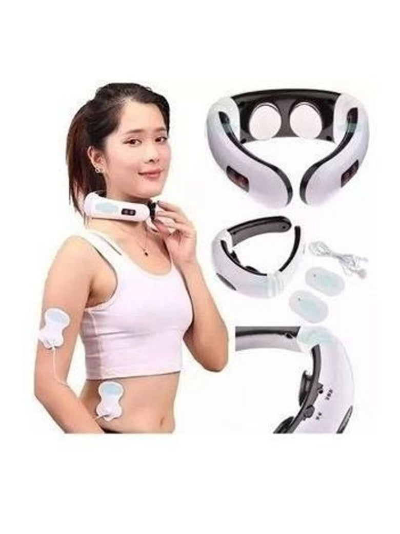 Massageador Eletrico Terapia Vertebra Cervical Do Pescoço - Beleza