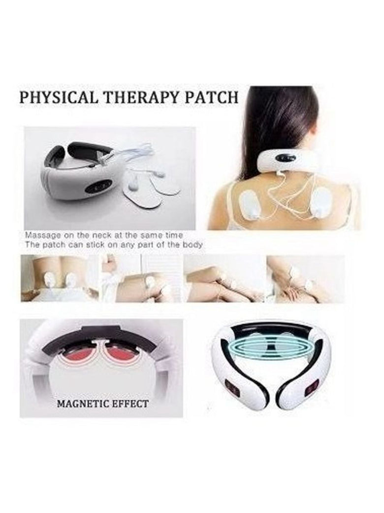 Massageador Eletrico Terapia Vertebra Cervical Do Pescoço - Beleza