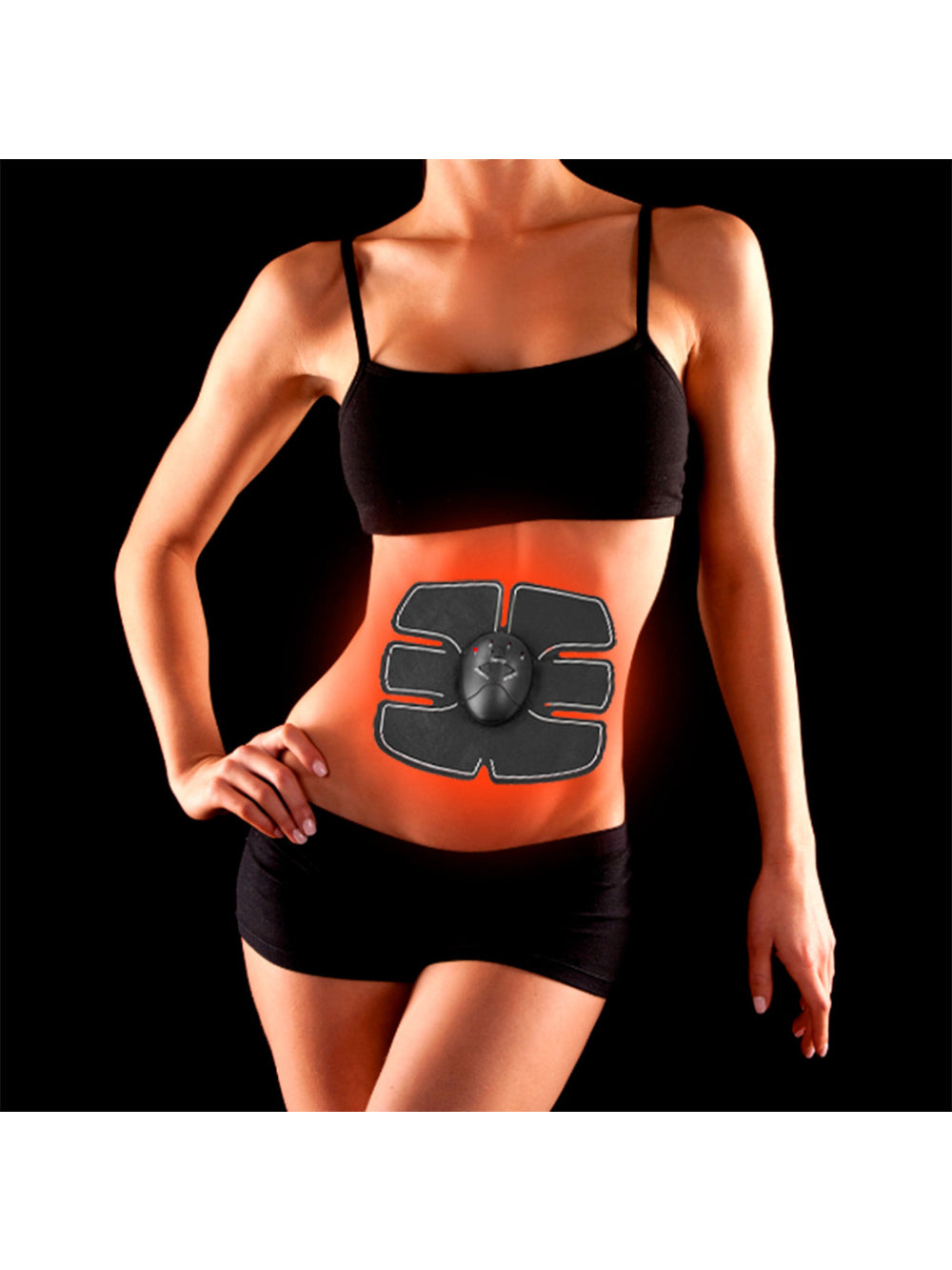 Ems Cinto Estimulador Muscular Aparelho Abdominal 6 Packs Tonificador