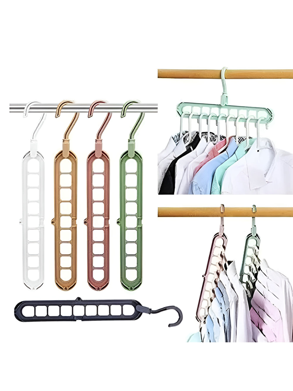 Organizador de Cabides Bolsas Gravatas - Organização