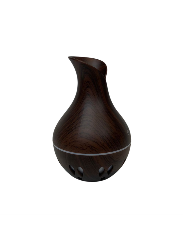 Umidificador Difusor De Aroma Ultrassonico Oleo Essencial Led Aromaterapia Vaso Gotas Cor:MO