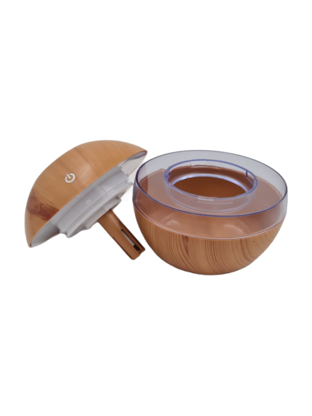 Umidificador Difusor Bolinha Led 200ml Cor:Marfim