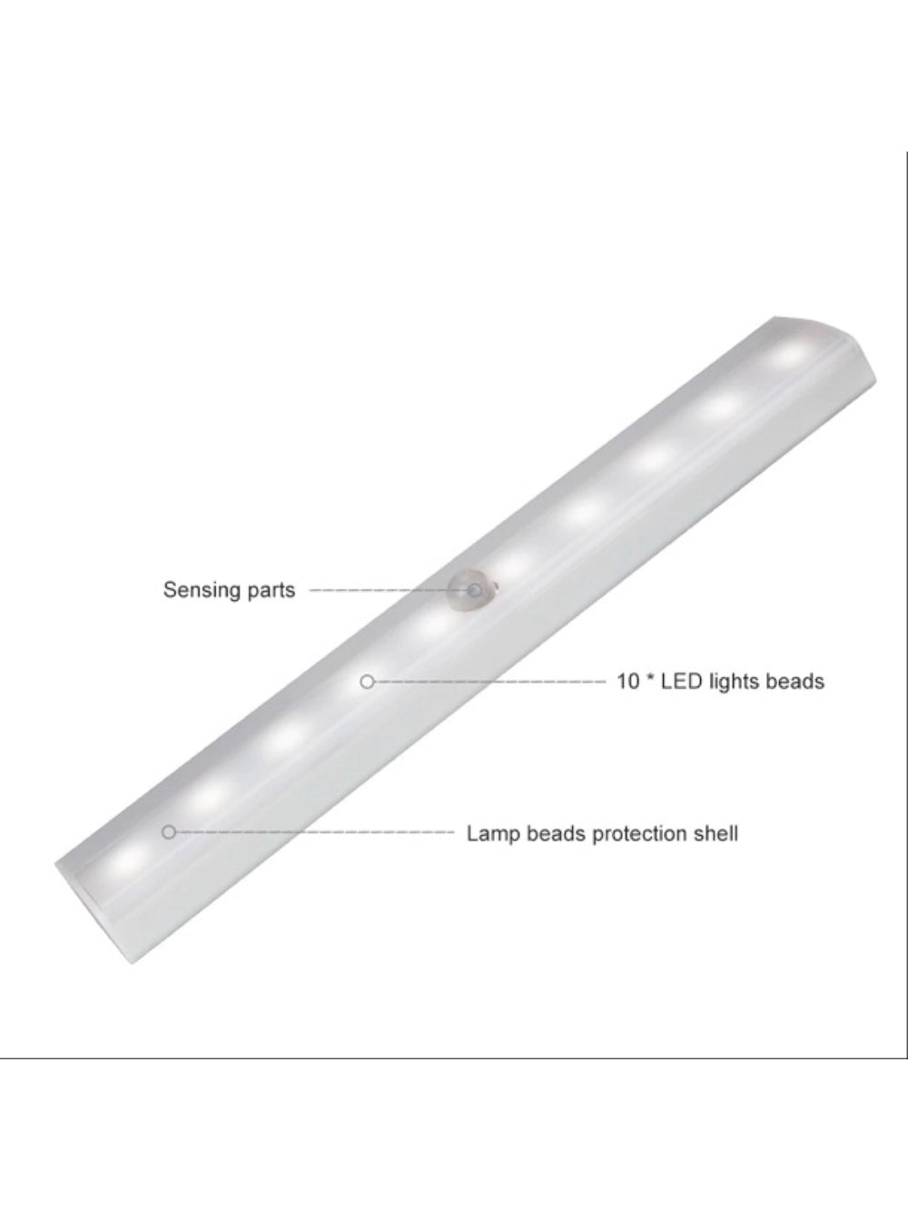Luminaria Led De Movimento Com Sensor Motion Light