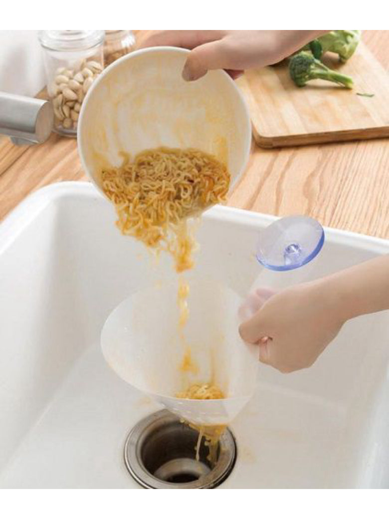 Filtros De Lixo Funil Multiuso Pia Auto Dobravel Cozinha