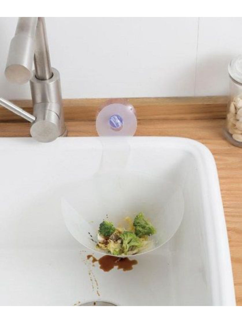 Filtros De Lixo Funil Multiuso Pia Auto Dobravel Cozinha