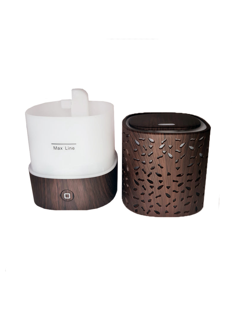 Aromatizador e Umidificador Para Oleos de Essencias Cor:Mogno