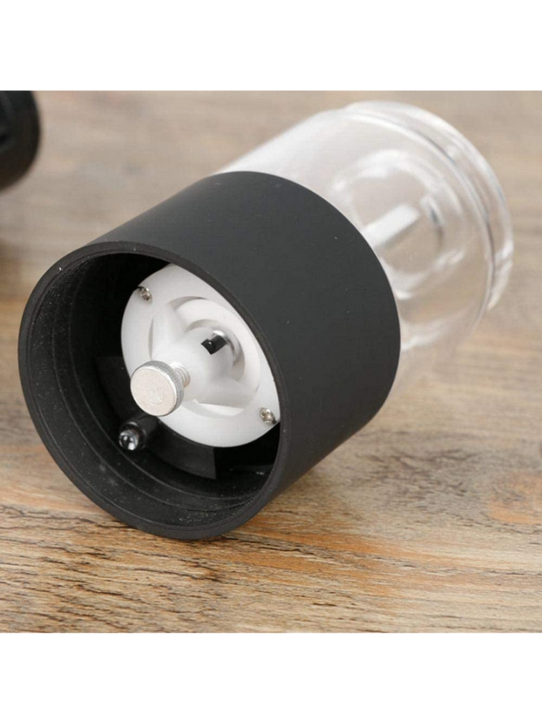 Moedor de Sal e Pimenta Eletrico Especiarias Aço Inoxidavel Cortador Cozinha Tempero Luz De Led