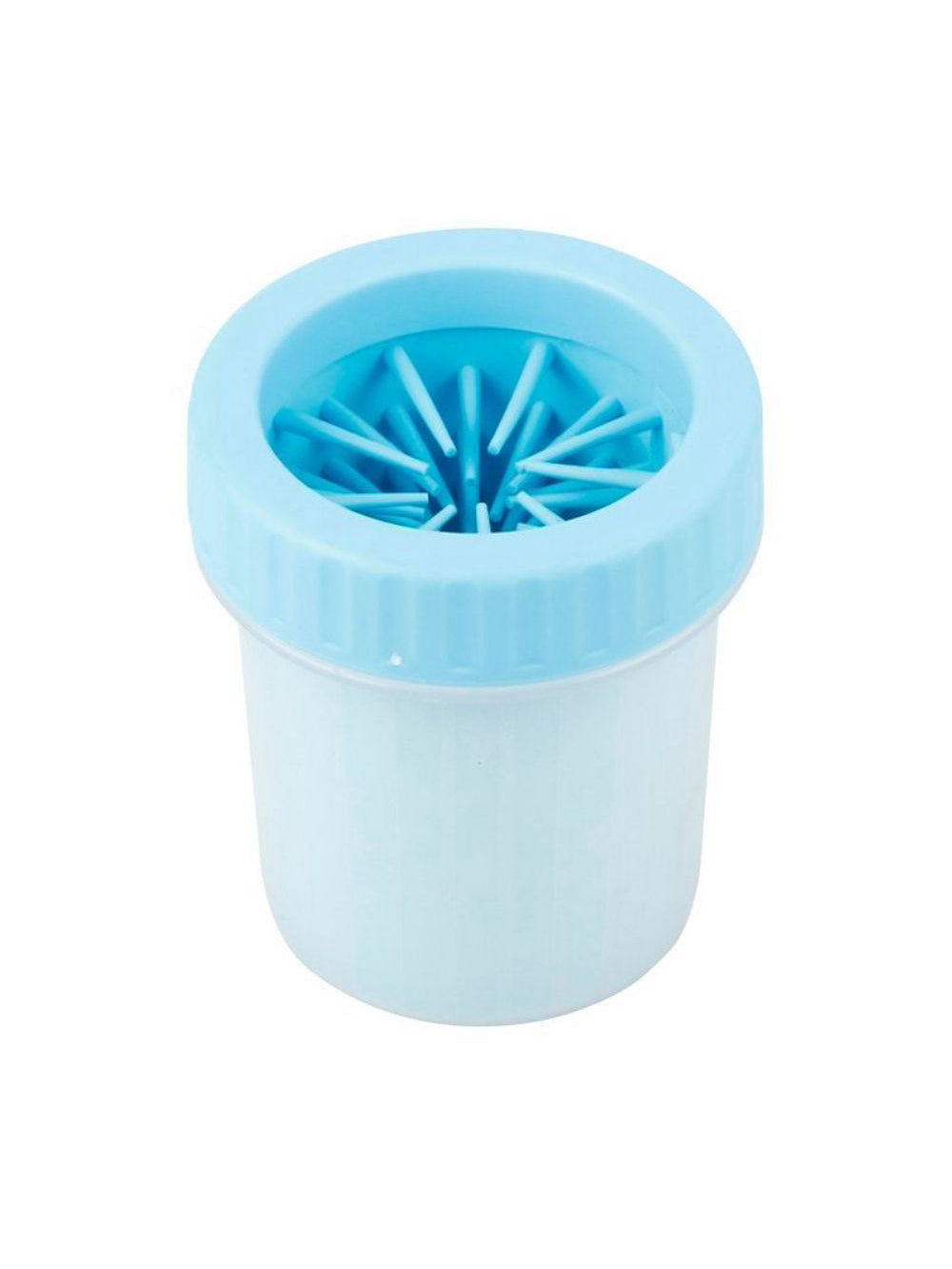 Copo Limpador Limpa Patas Patinhas De Cachorro Cão Pet Cor:Azul