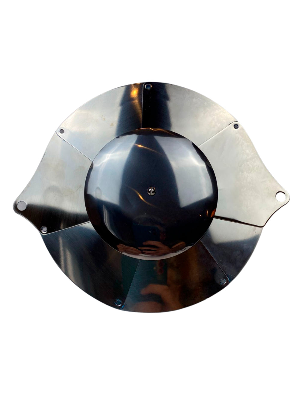 Tampa Universal Multiangulos Aço Inox Redonda Panela