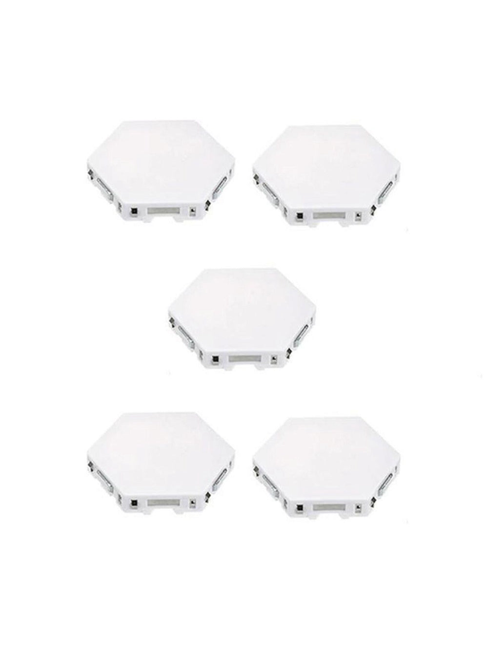 Lampada Luminaria Quantica 5 Led Hexagonal Touch Modular
