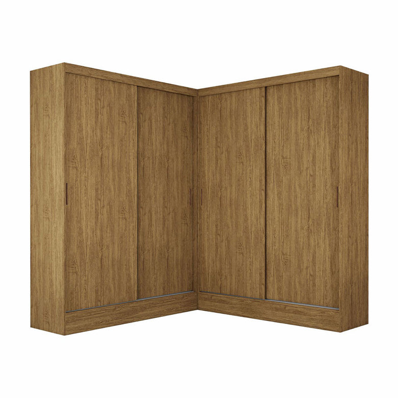 Closet Casal Duplo Belém 4 Portas 4 Gavetas Carioca Móveis