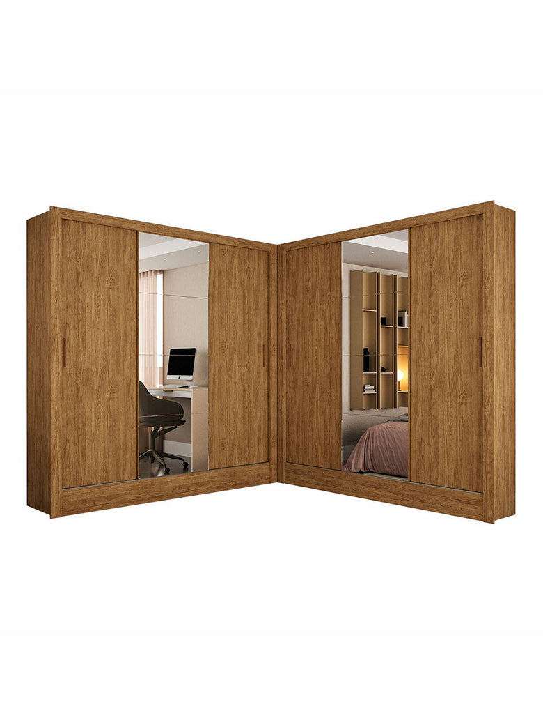 Closet Casal Duplo Dubai 6 Portas Plus 6 Gavetas