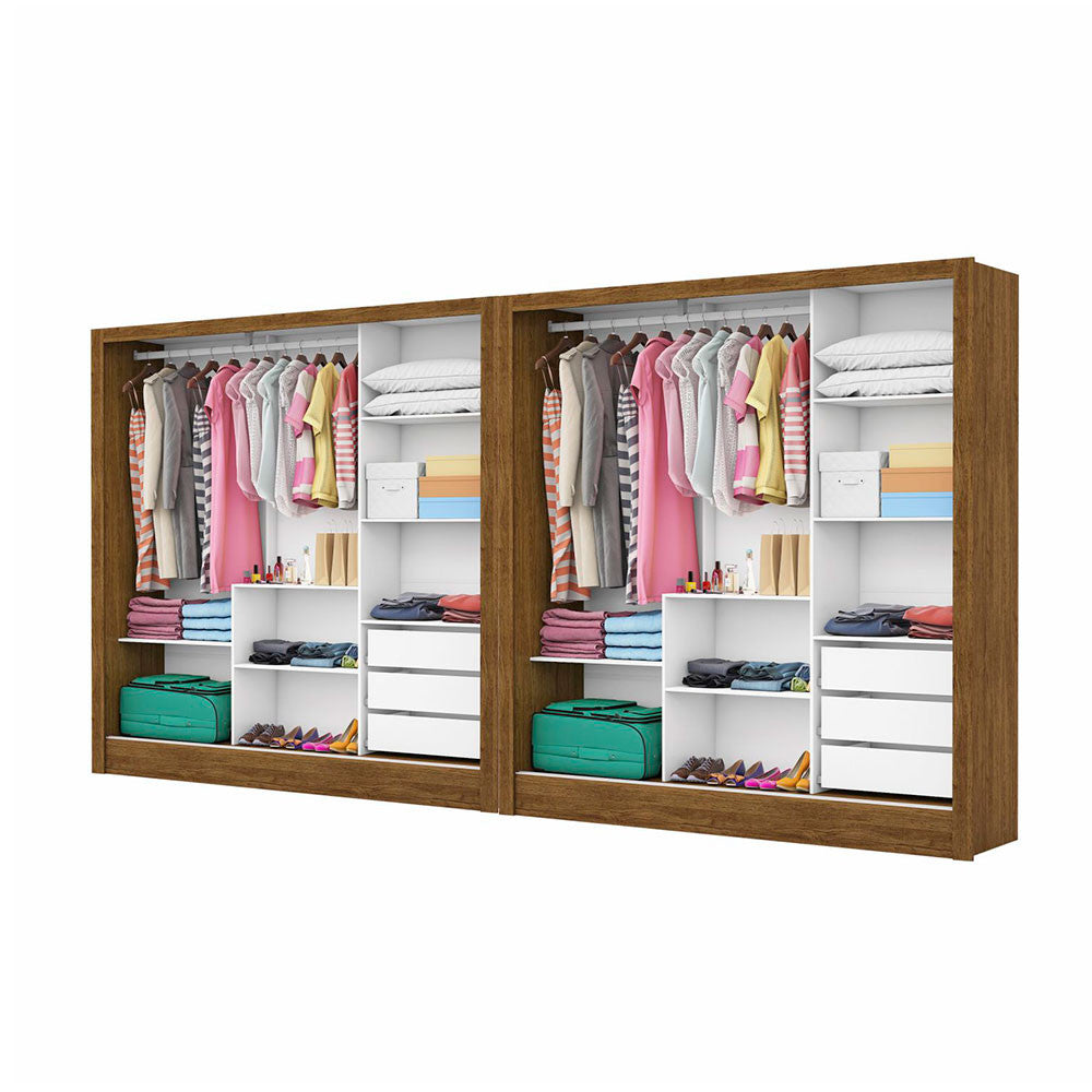 Closet Casal Duplo Dubai 6 Portas Plus 6 Gavetas