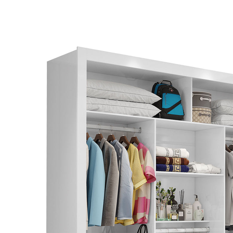 Closet Casal Clarice Sem Gavetas Carioca Móveis