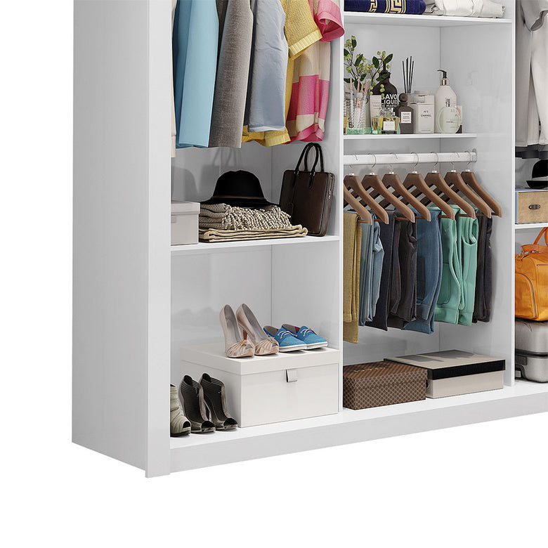 Closet Casal Clarice Sem Gavetas Carioca Móveis