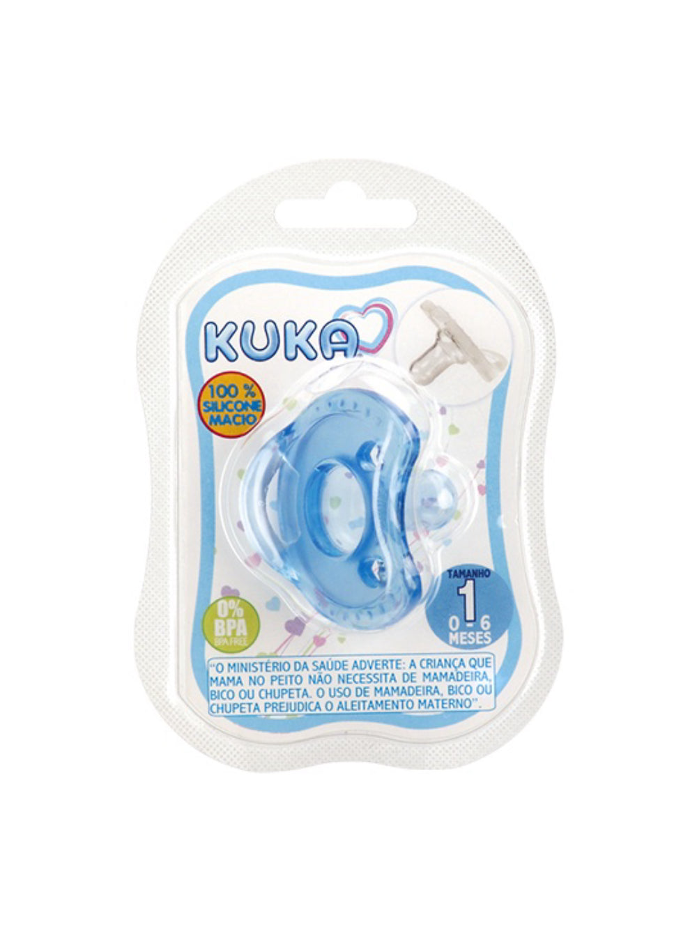 chupeta silicone soft comfort- fase 1