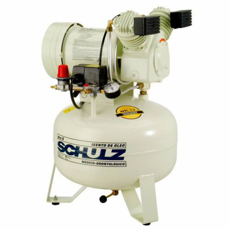 Compressor Odontológico Schulz Msv 6/30 110v Monofásico