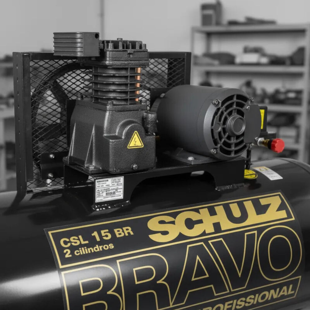 Compressor Schulz Csl 15 Bravo 200 Lts 140 Lbs 3 Cv Monof
