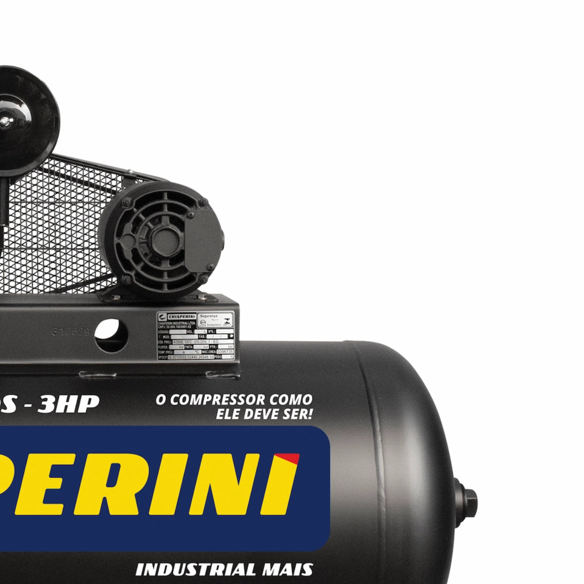 Compressor Chiaperini CJ 15+ APV 200 Lts 175 Lbs 3 cv Trif.