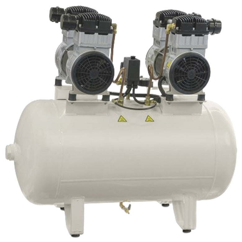 Compressor Schulz CSD 18 100 Litros 120 Libras 2 Motores 1.5 cv 220v Monofásico Isento de Óleo