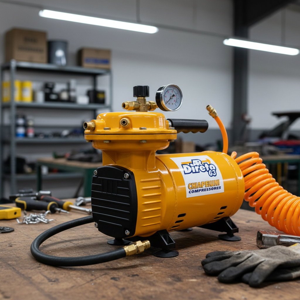 Compressor Chiaperini Tufão G3 Ar Direto Bivolt Com Kit