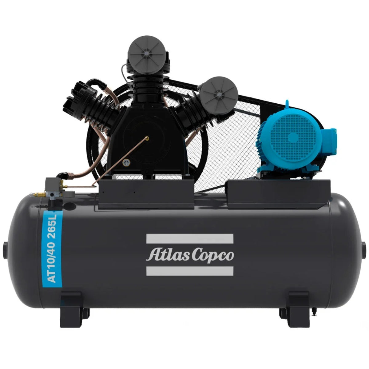 Compressor de Ar 40 Pés AT10/40 265 Litros 175 Libras 10 cv Trifásico IP21