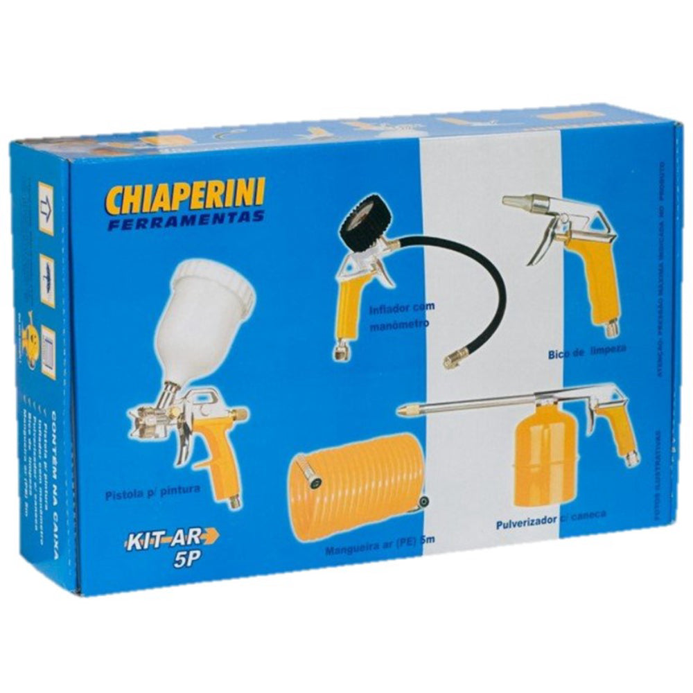 Aplicador de Pintura E Acessórios Chiaperini Kit 5 Itens