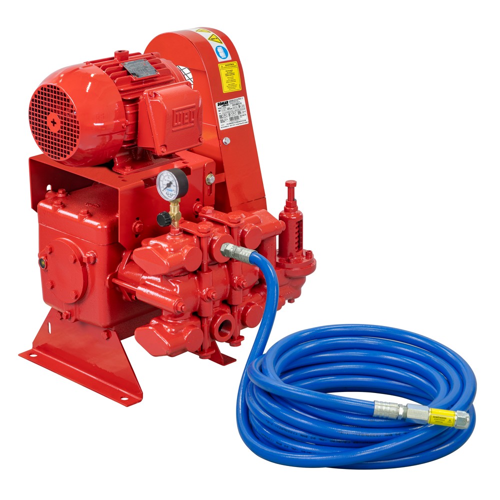 Lavadora Industrial Wayne HU 3401 2cv Monofásico IP21 C/ 10mts Mangueira