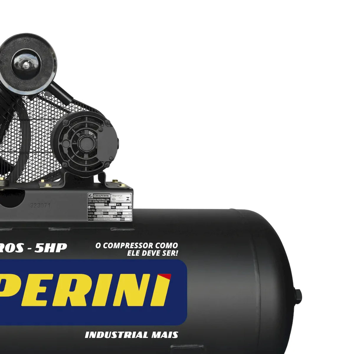 Compressor Chiaperini CJ 20+ APV 250 Litros 175 Libras 5 cv Trifásico